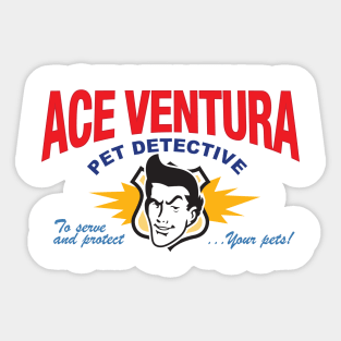 Ace Ventura Sticker